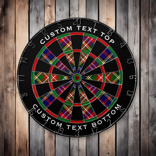Clan Christie Tartan Dartbord