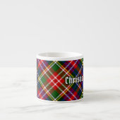 Clan Christie Tartan Espresso Kop (Voorkant)
