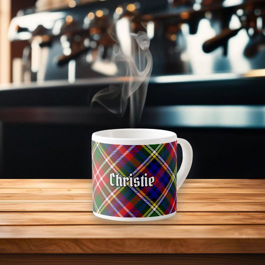 Clan Christie Tartan Espresso Kop