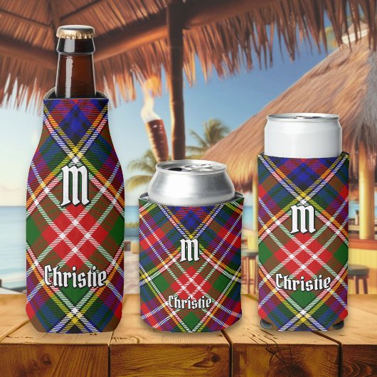 Clan Christie Tartan Flesjeskoeler