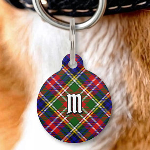 Clan Christie Tartan Huisdierpenning