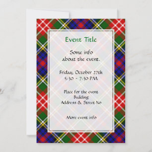 Clan Christie Tartan Kaart
