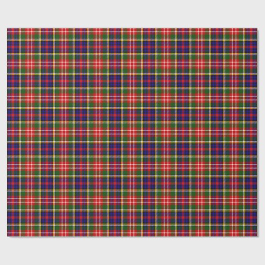 Clan Christie Tartan Pset Pattern Cadeaupapier (Vlak)