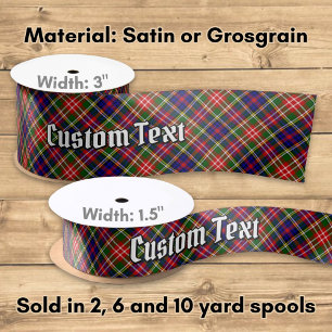 Clan Christie Tartan Satijnen Lint