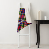 Clan Christie Tartan Sherpa Deken (In situ)