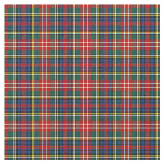 Clan Christie Tartan Stof (Close Up)