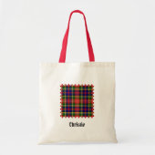 Clan Christie Tartan Tote Bag (Voorkant)