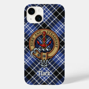 Clan Clark Crest Case-Mate iPhone 14 Hoesje