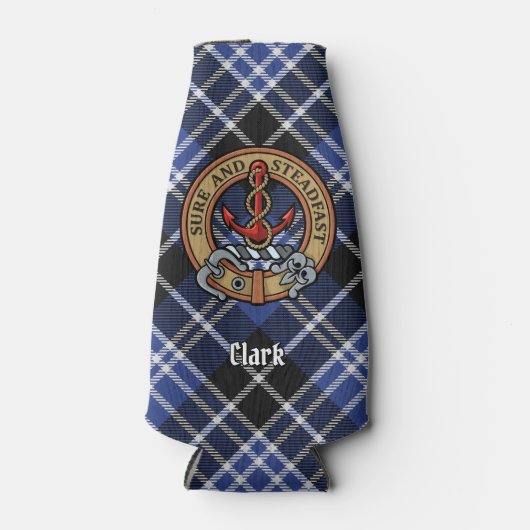 Clan Clark Crest Flesjeskoeler (Voorkant)