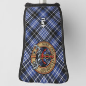 Clan Clark Crest Golf Head Hoesje Golfheadcover (Draai 90)