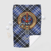 Clan Clark Crest Golfhanddoek (Insitu)