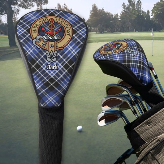 Clan Clark Crest Golfheadcover