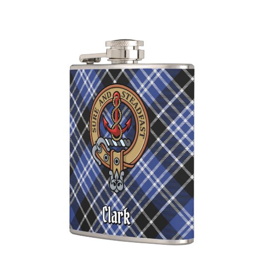 Clan Clark Crest Heupfles (Links)