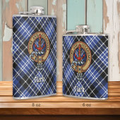 Clan Clark Crest Heupfles