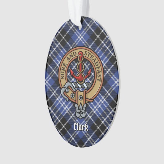 Clan Clark Crest Ornament (voorkant)