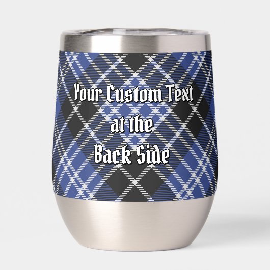 Clan Clark Crest over Tartan (Achterkant)