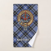 Clan Clark Crest over Tartan Bad Handdoek (Handdoek)