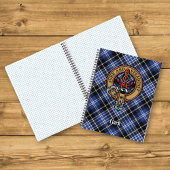Clan Clark Crest over Tartan Notitieboek
