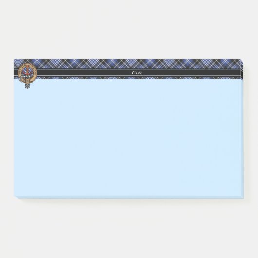 Clan Clark Crest Post-it® Notes (Voorkant)