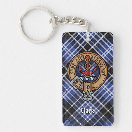 Clan Clark Crest Sleutelhanger (Voorkant)