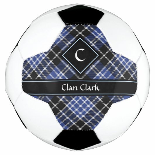 Clan Clark Hunting Tartan Voetbal (Voorkant)