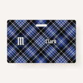 Clan Clark Tartan Badge (Voorkant)