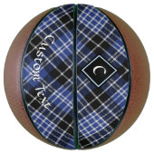 Clan Clark Tartan Basketbal (Verticaal)