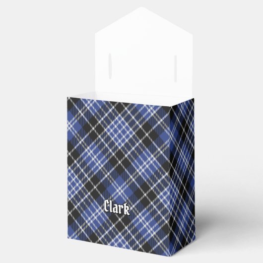 Clan Clark Tartan Bedankdoosjes (Geopend)