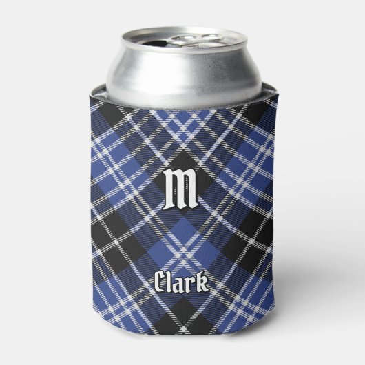 Clan Clark Tartan Blikjeskoeler (Blikje Voorkant)
