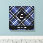 Clan Clark Tartan Canvas Afdruk (Insitu (Houten vloer))