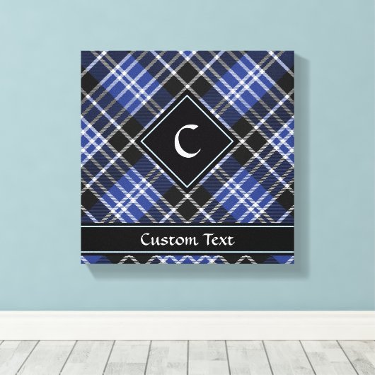 Clan Clark Tartan Canvas Afdruk (Insitu (Houten vloer))
