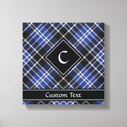 Clan Clark Tartan Canvas Afdruk (Voorkant)