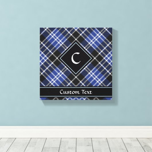 Clan Clark Tartan Canvas Afdruk (Insitu (Houten vloer))
