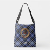 Clan Clark Tartan Crossbody Tas (Voorkant)
