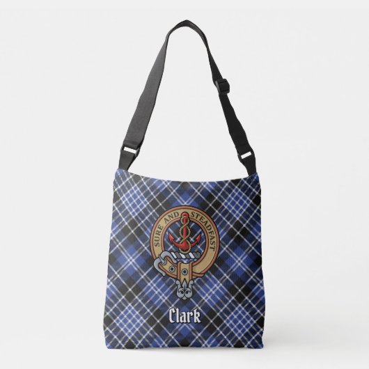 Clan Clark Tartan Crossbody Tas (Voorkant)