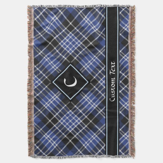 Clan Clark Tartan Deken (Voorkant Verticaal)