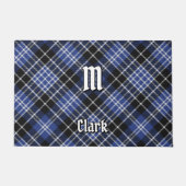 Clan Clark Tartan Deurmat (Voorkant)