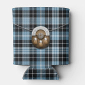 Clan Clark Tartan en Sporran Blikjeskoeler (Achterkant)