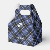 Clan Clark Tartan Favor Box Bedankdoosjes (Achterkant)