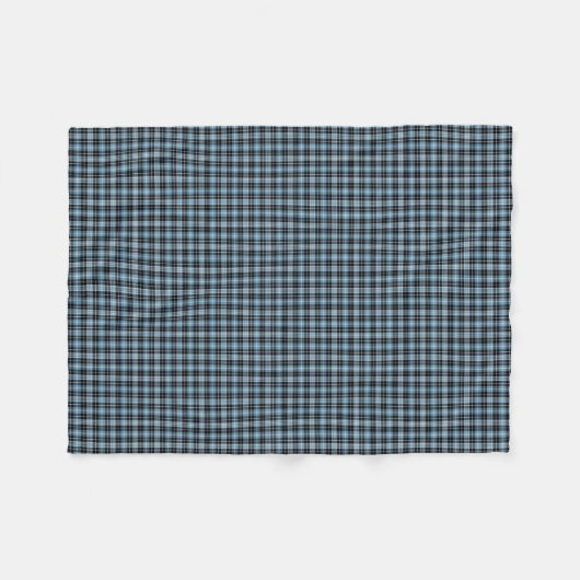 Clan Clark Tartan Fleece Deken (Voorkant (Horizontaal))