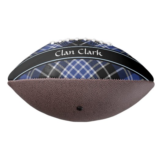 Clan Clark Tartan Football (Gedraaid 270)