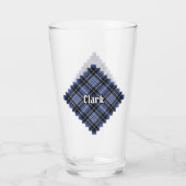 Clan Clark Tartan Glas (Achterkant)