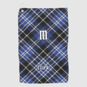 Clan Clark Tartan Golfhanddoek (Voorkant)