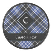 Clan Clark Tartan Hockey Puck (Voorkant)