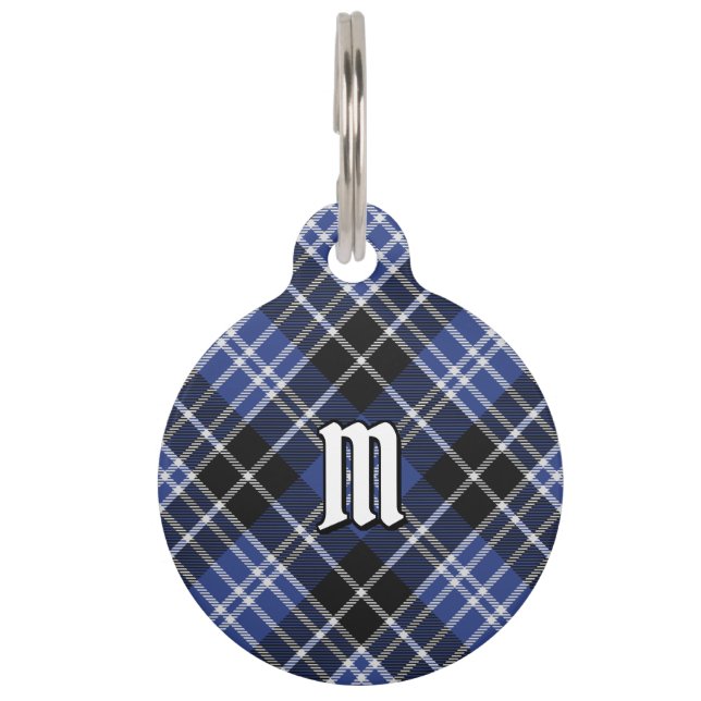 Clan Clark Tartan Huisdierpenning (Voorkant)