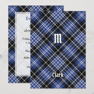 Clan Clark Tartan Kaart