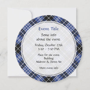 Clan Clark Tartan Kaart