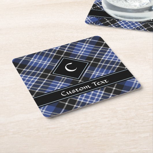 Clan Clark Tartan Kartonnen Onderzetters (Schuin)