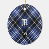 Clan Clark Tartan Keramisch Ornament (Links)