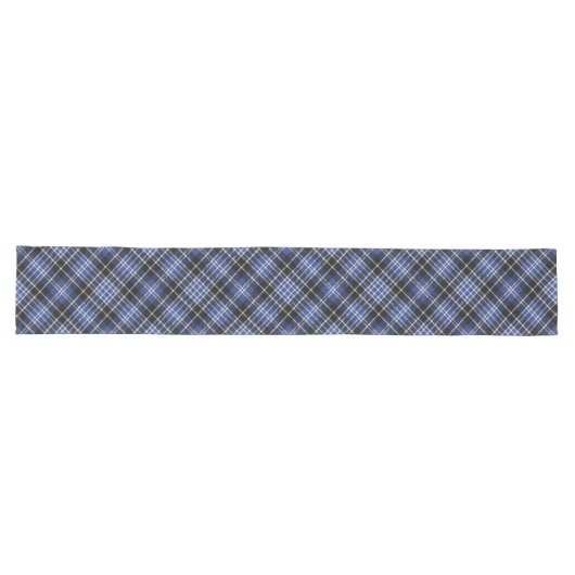 Clan Clark Tartan Lange Tafelloper (Horizontaal)